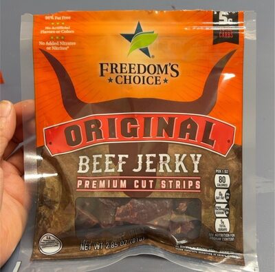 Original Premium Cut Strips Beef Jerky, Original