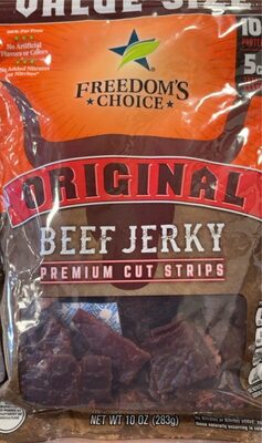 Original Beef Jerky Premium Cut Strips, Original Beef Jerky