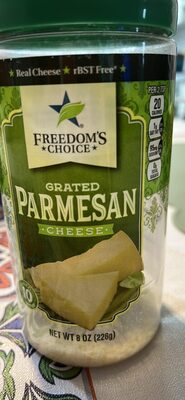 Parmesan 100% Grated Cheese, Parmesan