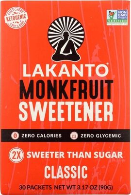 Lakanto, Golden Monkfruit Sweetener With Erythritol