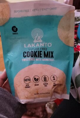Sweetened With Monkfruit Sugar Free Cookie Mix, Sweetened With Monkfruit