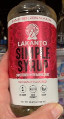 Sugar Free Simple Syrup