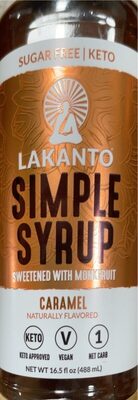 Sugar Free Caramel Syrup, Caramel