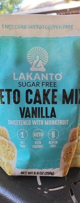 Vanilla Keto Cake Mix, Vanilla