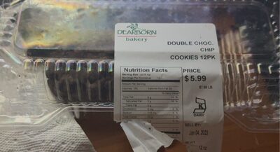 Double Choc Chip Cookies, Double Choc Chip