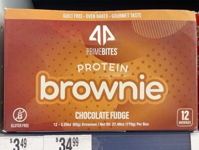 Chocolate Chip Cookie Dough Bites Protein Brownie, Chocolate Chip Cookie Dough