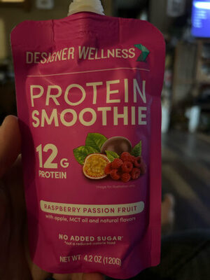 Rasberry Passion Fruit Protein Smoothie, Raspberry Passion Fruit