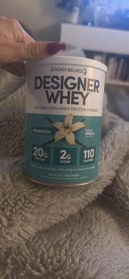 Natural 100% Whey Protein Powder, French Vanilla