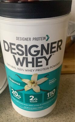 Designer Whey Protein 20 G Powder, French Vanilla, French Vanilla