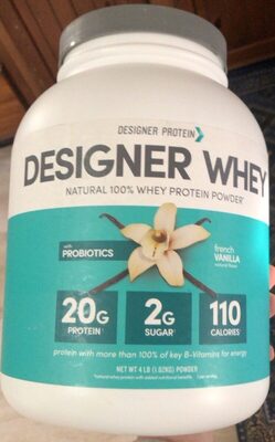 Designer Whey Protein 20 G Powder, French Vanilla, French Vanilla