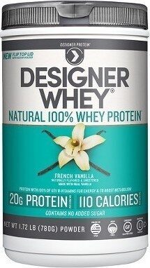 Natural 100% Whey Protein Powder, French Vanilla