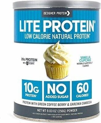 Protein With Green Coffee Berry & Garcinia Cambogia Powder, Vanilla Cupcake