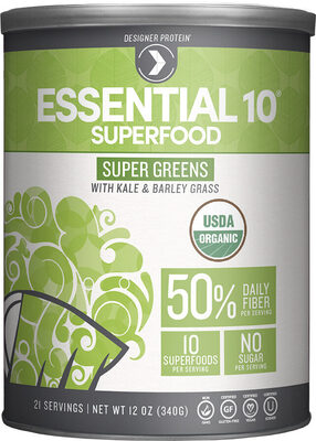 Super Greens Organic + Vegan Superfood Powder