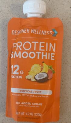 Tropical Fruit Protein Smoothie, Tropical Fruit