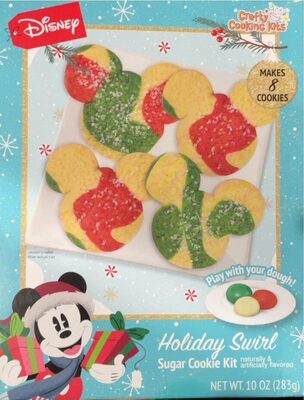 Holiday Swirl Flavored Sugar Cookie Kit, Holiday Swirl
