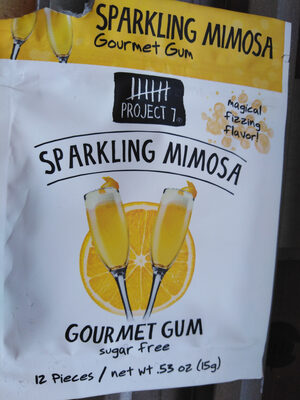 Sparkling Mimosa Gourmet Gum, Sparkling Mimosa