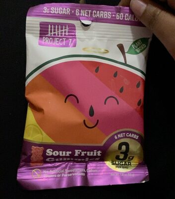 Sour Fruit Gummies, Sour Fruit
