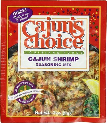 Cajun Shrimp Seasoning Mix, Cajun Shrimp