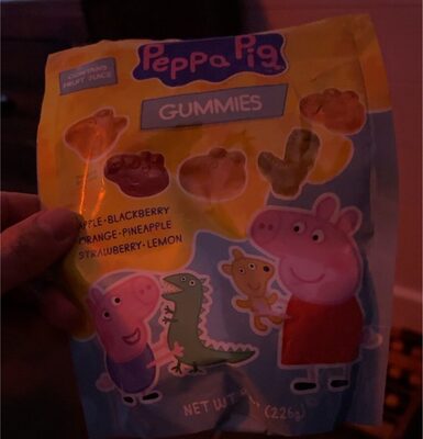 Apple, Blackberry, Orange, Pineapple, Strawberry, Lemon Gummies, Apple, Blackberry, Orange, Pineapple, Strawberry, Lemon