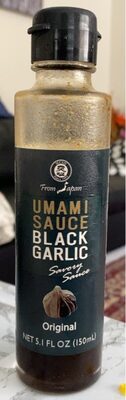 Black Garlic Umami Savory Sauce, Black Garlic