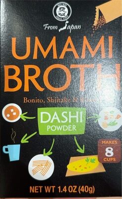Umami Broth Bonito, Shiitake & Kombu Dashi Powder, Umami Broth