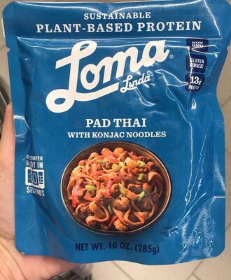 Pad Thai With Konjac Noodle, Pad Thai