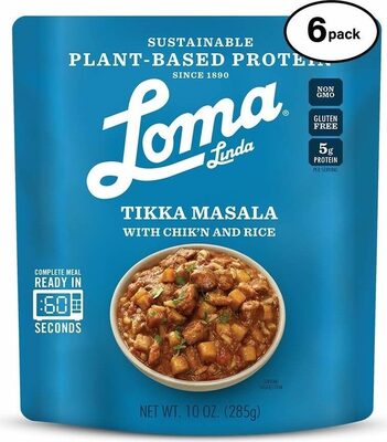 Tikka Masala With Chik'N And Rice
