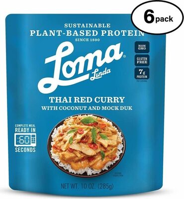 Thai Red Curry With Coconut And Mock Duk
