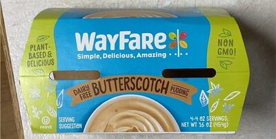 Butterscotch Dairy Free Pudding, Butterscotch