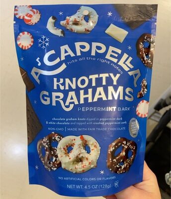 Peppermint Bark Knotty Grahams, Peppermint Bark