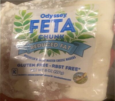 Feta Chunk Reduced Fat Cheese, Feta Chunk
