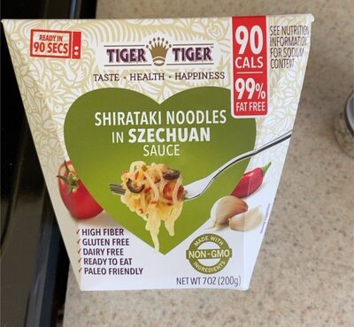 Shirataki In Szechuan Sauce Noodles
