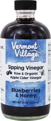 Blueberries & Honey Apple Cider Vinegar, Blueberries & Honey