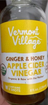 Ginger & Honey Apple Cider Vinegar, Ginger & Honey