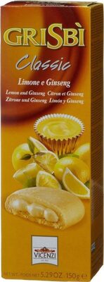 Lemon Cream Grisbi Biscuits With Lemon Filling, Lemon Cream