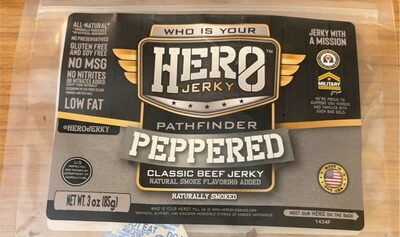 Peppered Classic Beef Jerky, Peppered