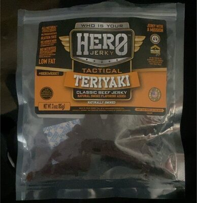 Tactical Teriyaki Classic Beef Jerky, Tactical Teriyaki