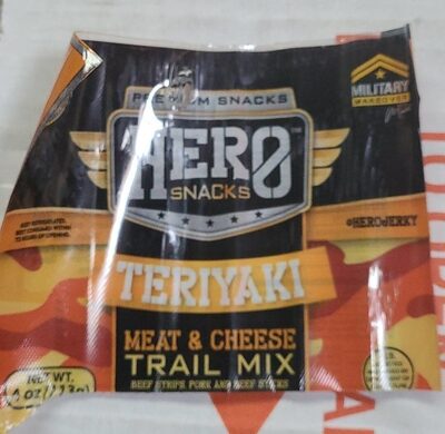 Teriyaki Meat & Cheese Trail Mix, Teriyaki Meat & Cheese