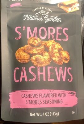 Cashews Flavored With S'Mores Seasoning, S'Mores Seasoning
