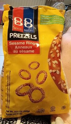 Sesame Rings  Pretzels, Sesame
