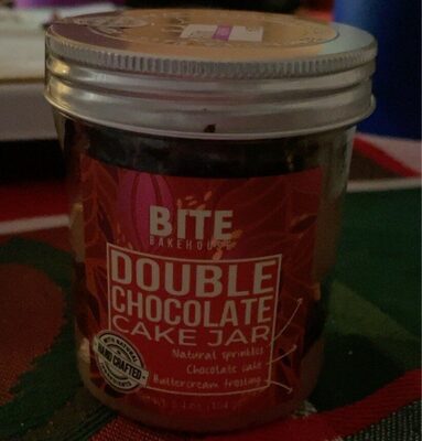 Double Chocolate Cake Jar, Double Chocolate