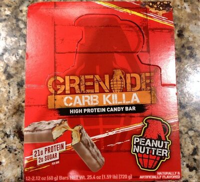 Peanut Nutter Flavor High Protein Bars, Peanut Nutter