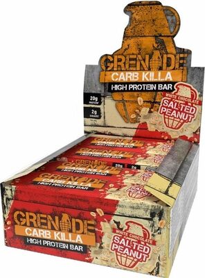 White Chocolate Salted Peanut Flavored High Protein Bars, White Chocolate Salted Peanut