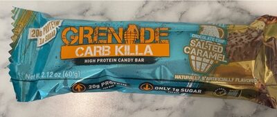 Chocolate Chip Salted Caramel Flavored Carb Killa High Protein Bar, Chocolate Chip Salted Caramel
