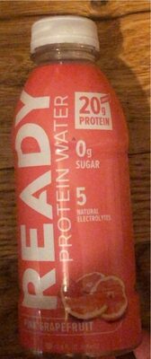 Pink Grapefruit Protein Water, Pink Grapefruit