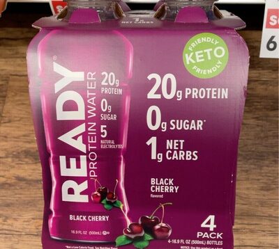 Black Cherry Protein Water, Black Cherry