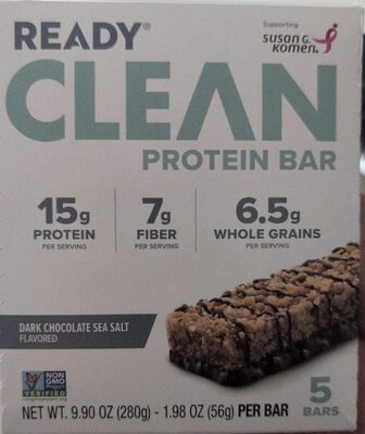 Dark Chocolate Sea Salt Flavored Protein Bars, Dark Chocolate Sea Salt
