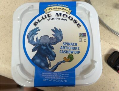 Spinach Artichoke Cashew Dip, Spinach Artichoke