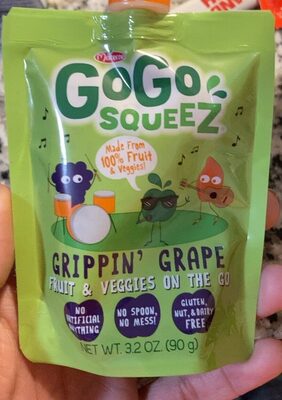 Grippin' Grape Fruit & Veggies On The Go, Grippin' Grape