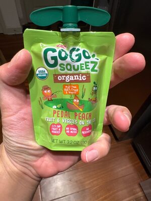 Pedal Pedal Peach Fruit & Veggies On The Go, Pedal Pedal Peach